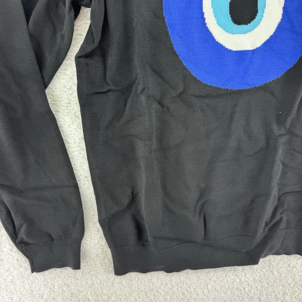Studio Park X Alberti Popaj Icon Sweater Medium Evil Eye Black